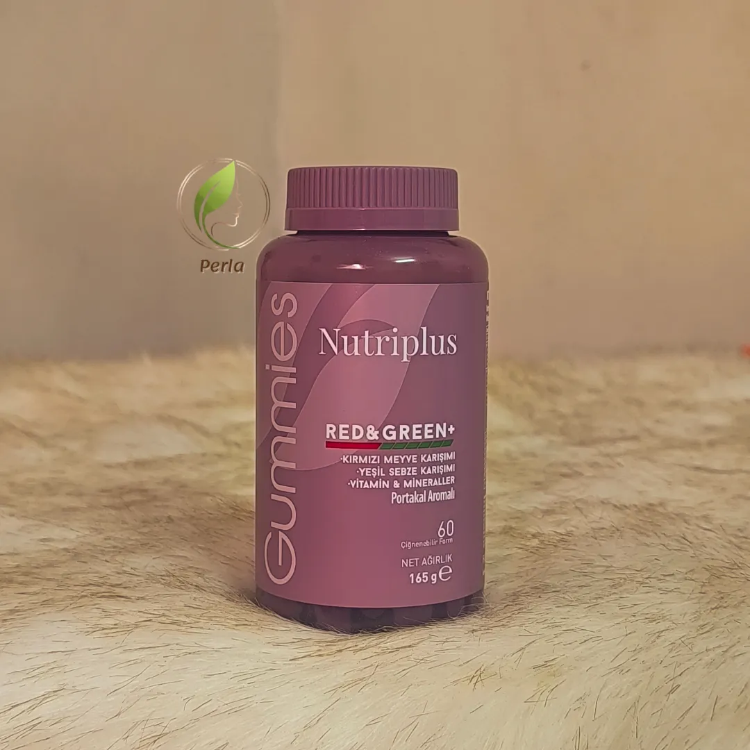 Red & green ريد اند غرين سبيرولينا + معادن وفيتامينات لحالات فقر الدم و تطهير الجسم من السموم