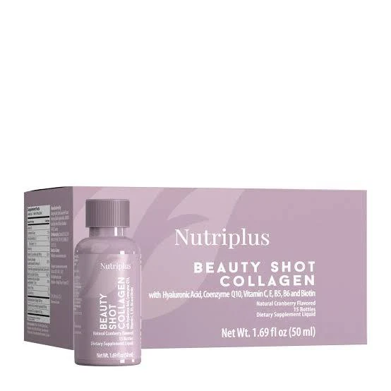 أمبولات كولاجين نيوتري بلس السائلة (Nutriplus Beauty Shot Collagen)