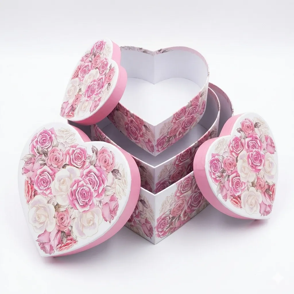 بوكس شكل قلب